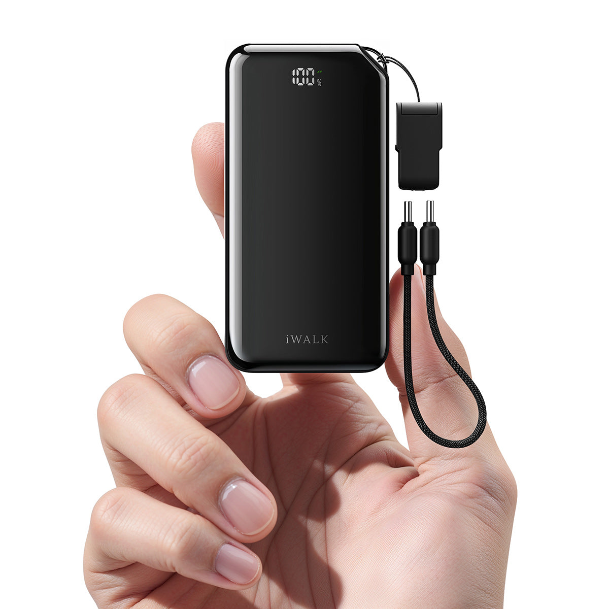 iWALK MacroGo10000 | 30W Fast Charger with Stand & USB-C Lanyard