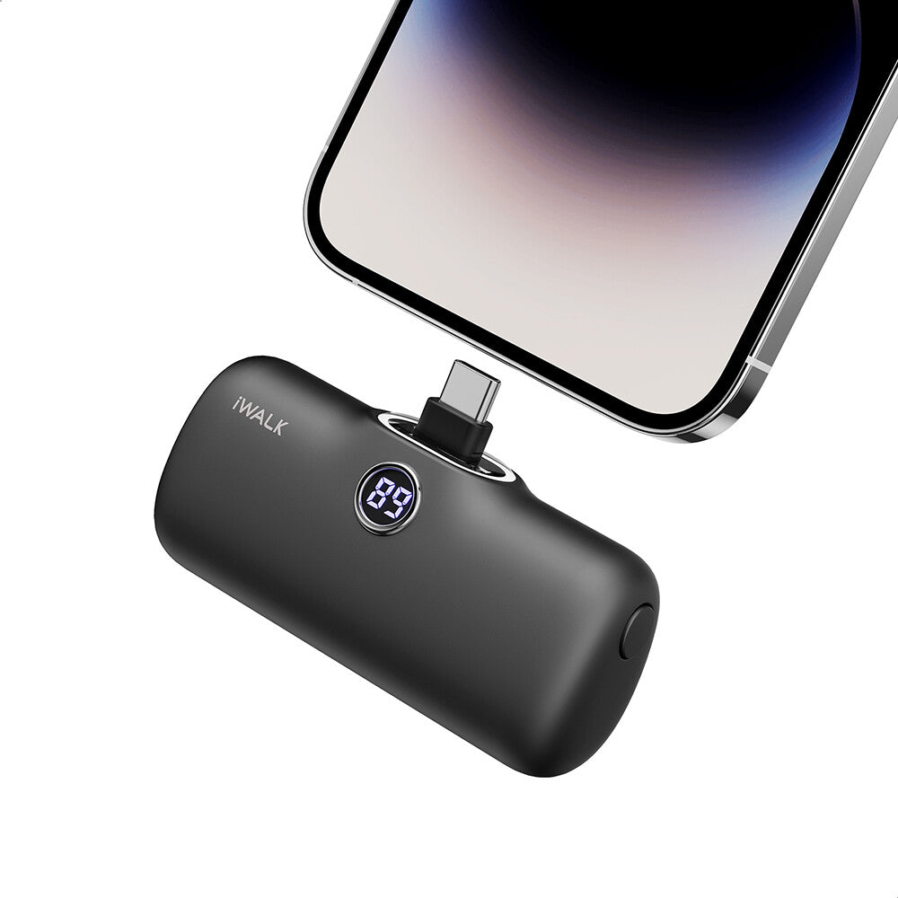 iWALK USB-C PD Fast Charging Portable Rechargeable For iPhone 15/15 Pro