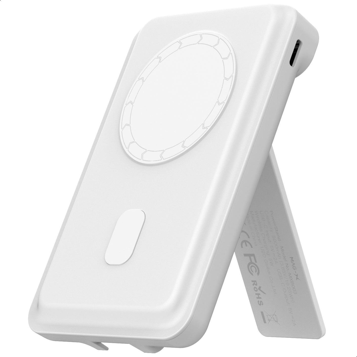 iWALK 5000mAh USB-C Port Magnetic Portable Charger with Stand