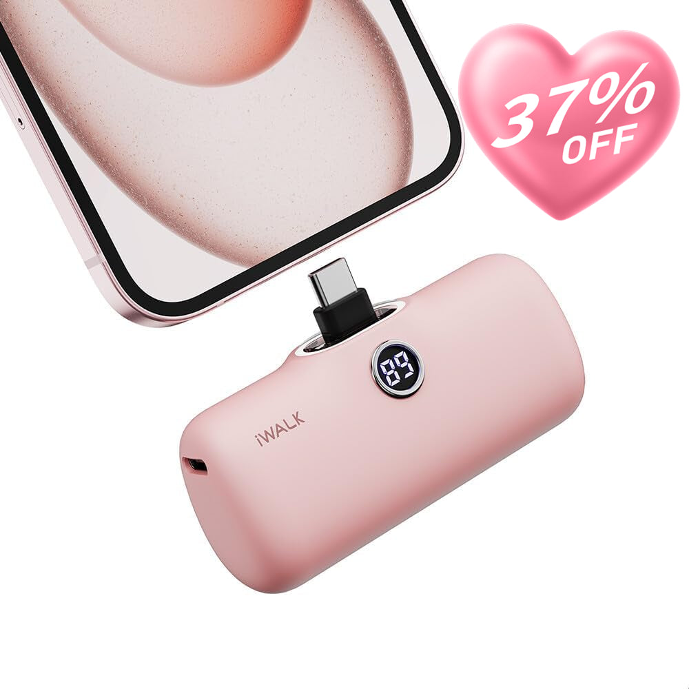 iWALK LinkPod P|5000mAh USB-C Port LED Digital Display Portable Charger