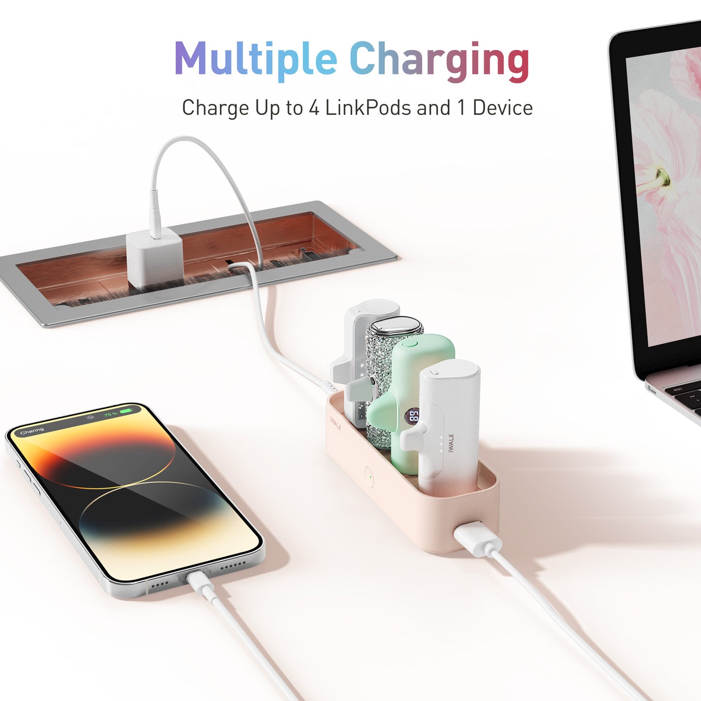 iWALK Charging Station for iWALK LinkPod Portable Charger