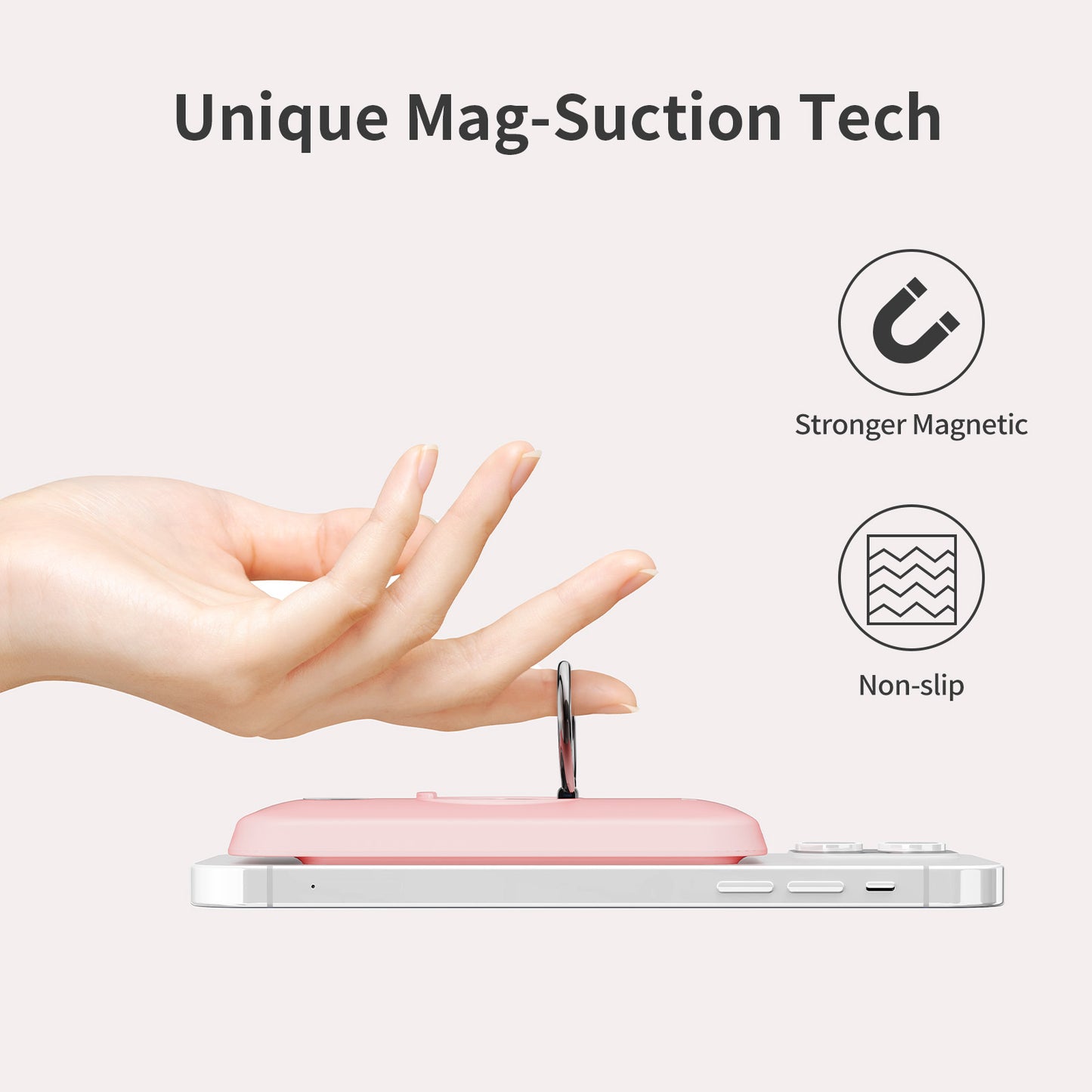 iWALK MAG-X PowerGrip Magnetic Battery For iPhone