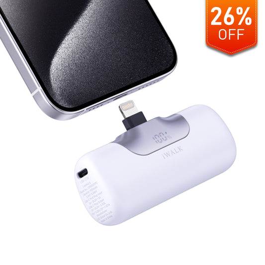 iWALK LinkPod 5 | 5500mAh, 22.5W Lightning Port Portable Charger