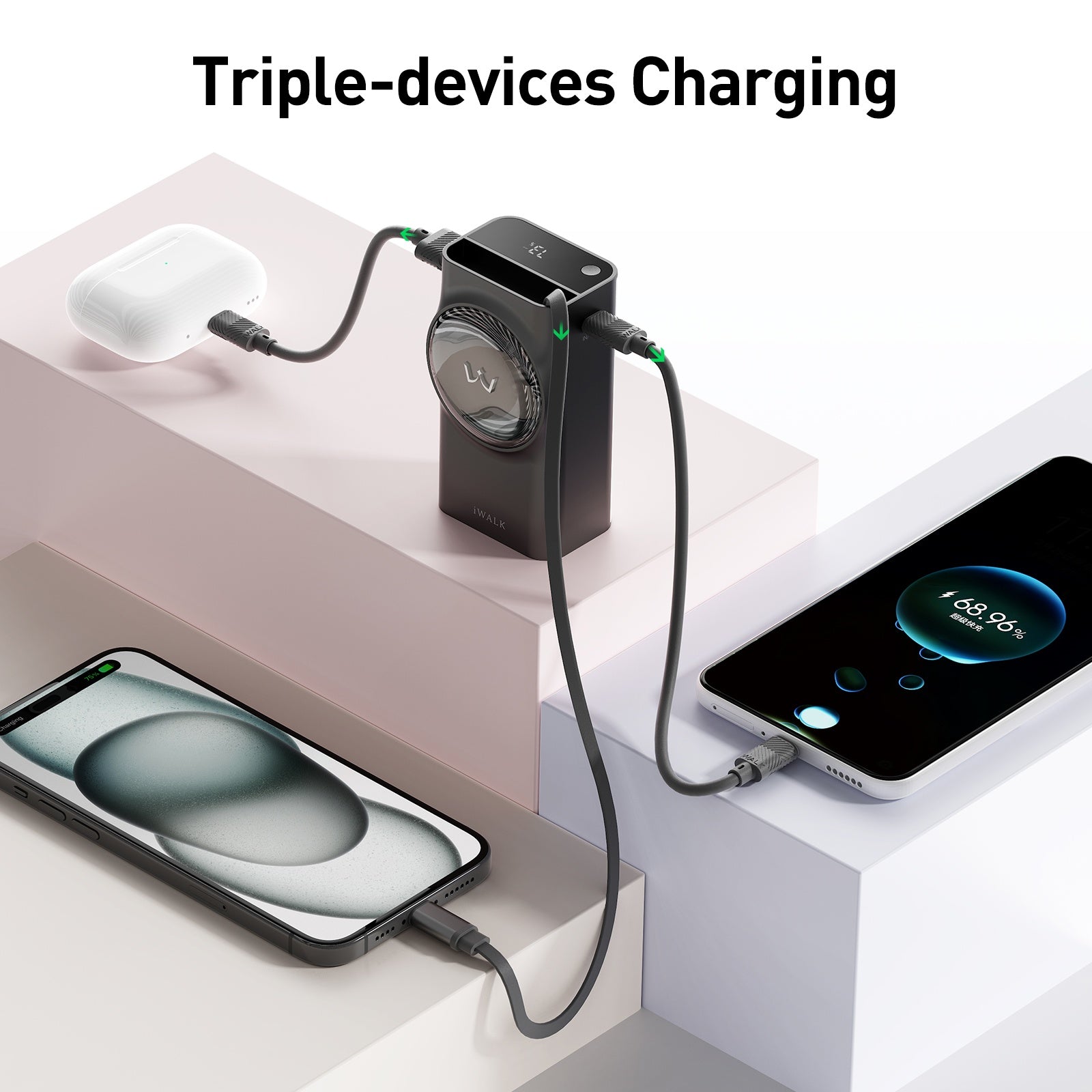 Triple-devices Charging