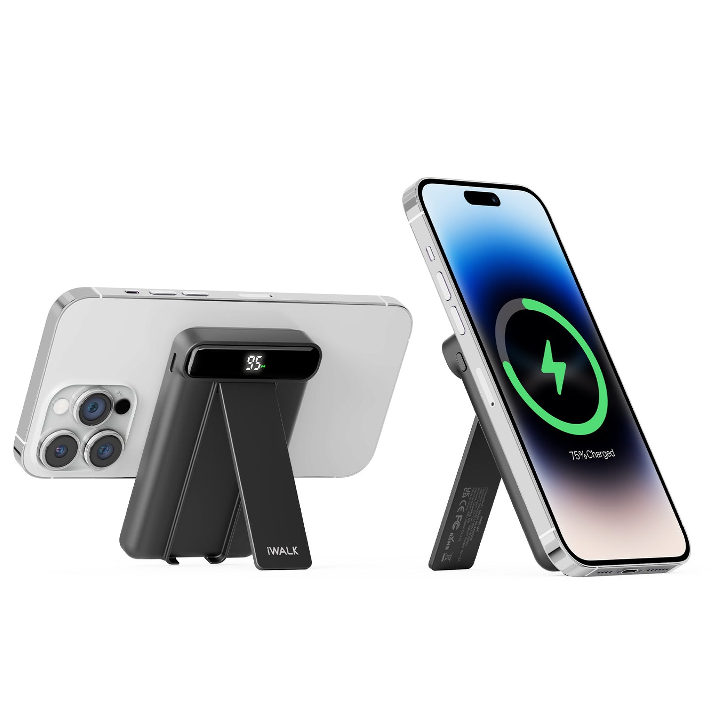 iWALK 5000mAh USB-C Port Magnetic Portable Charger with Stand