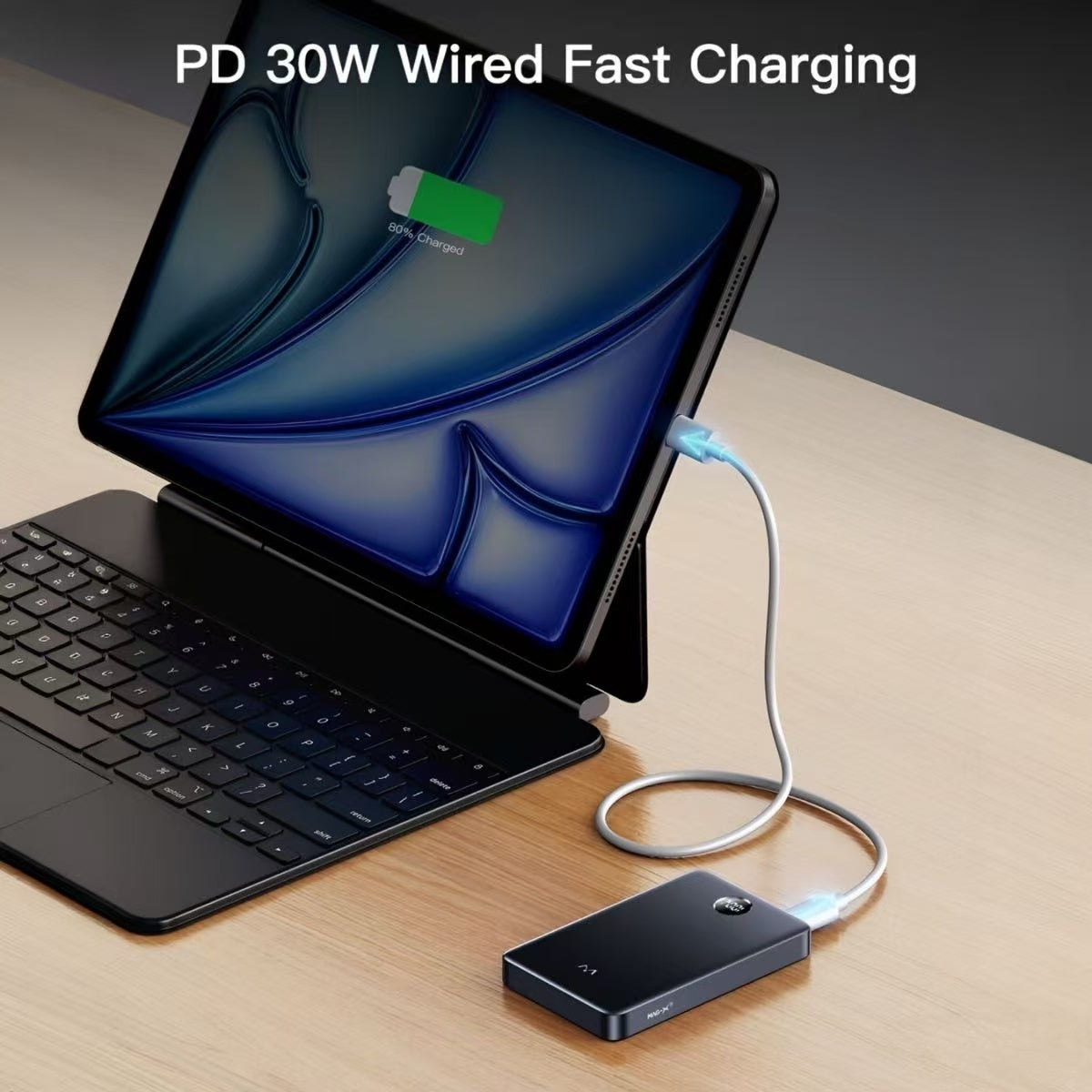 iWALK PowerSlim 10000|10000mAh Qi2.0 Certified 15W Magnetic Power Bank