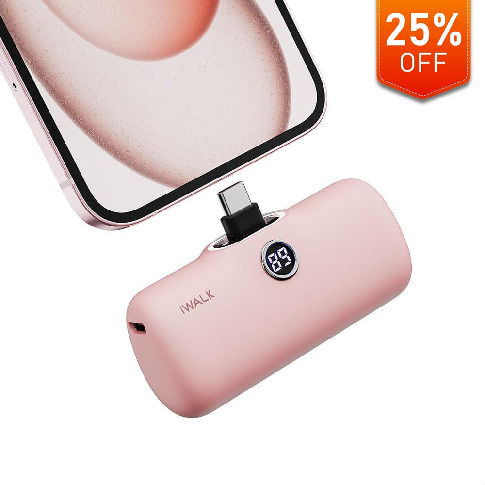 iWALK LinkPod P|5000mAh USB-C Port LED Digital Display Portable Charger