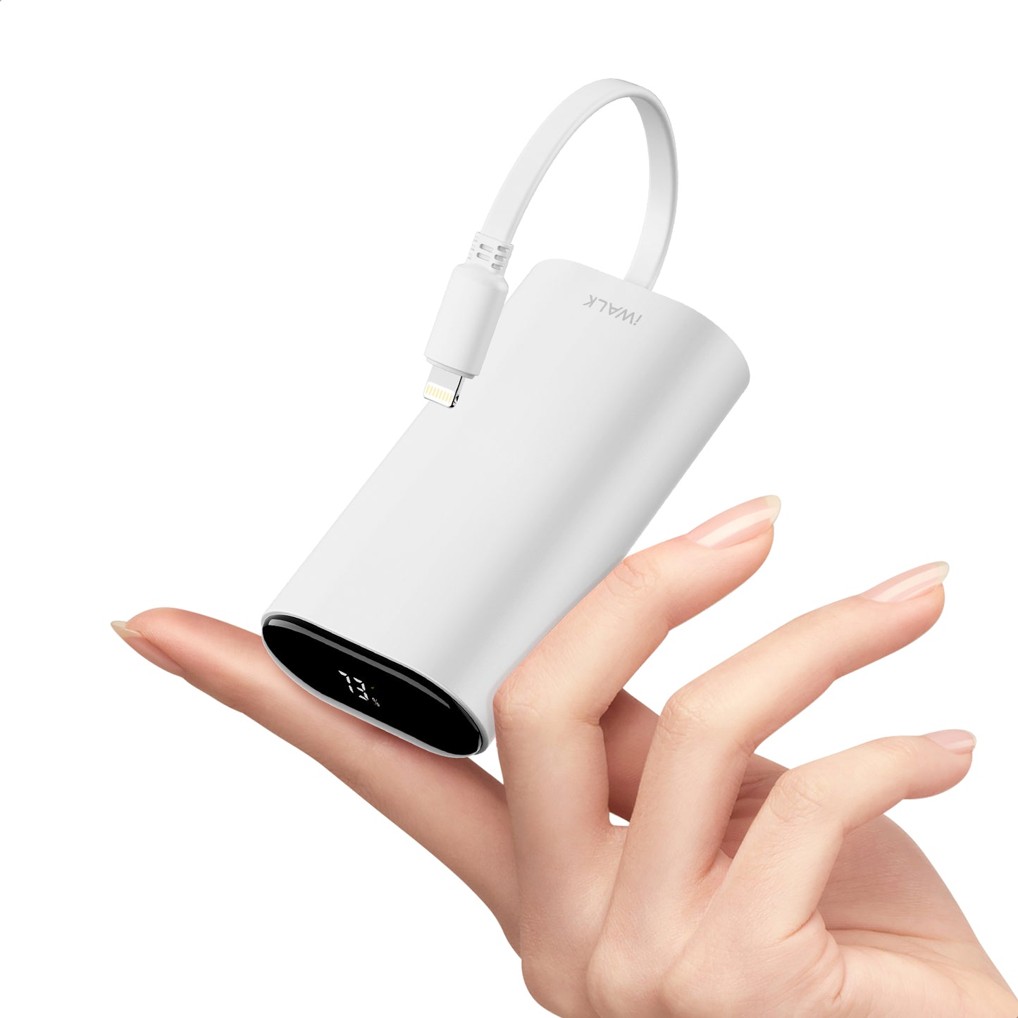 cell phone portable charger white