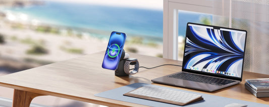 Say Goodbye to a Cluttered Nightstand: The Ultimate 3-in-1 Charging Station for a Minimalist Charging Corner