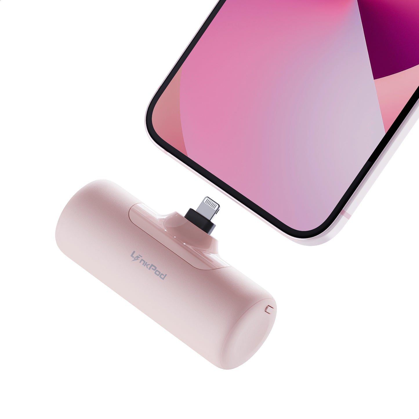 iWALK LinkPod 4 Pro |15W 4500mAh Pocket Size Cute Portable Charger with Built-in Lightning Plug [MFI]