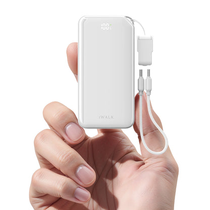 iWALK MacroGo10000 | 30W Fast Charger with Stand & USB-C Lanyard
