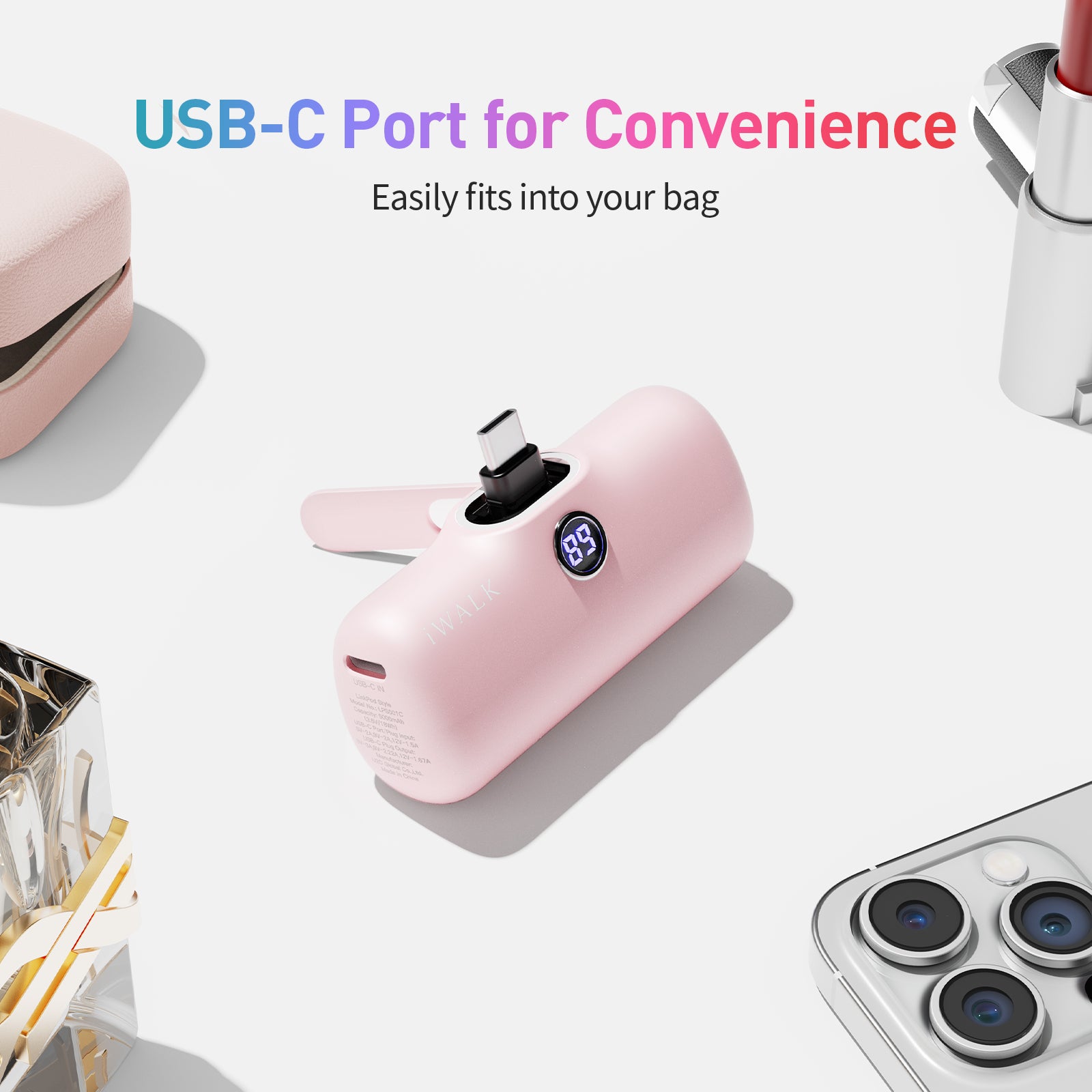 USB-C Port for Convenience