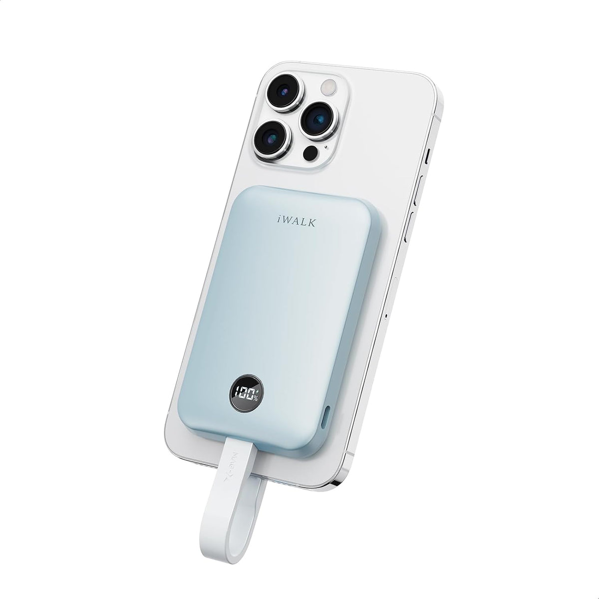 iWALK PowerHybrid | 10000 mAh, certificación Qi2, admite carga inalámbrica de 15 W y carga rápida bidireccional de 30 W