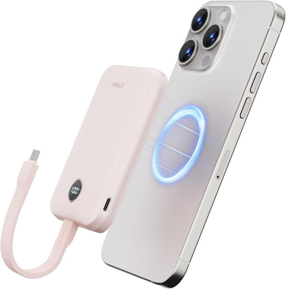 iWALK PowerHybrid | 10000 mAh, certificación Qi2, admite carga inalámbrica de 15 W y carga rápida bidireccional de 30 W