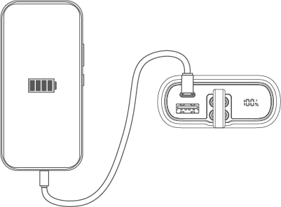 Charging your phone or devices