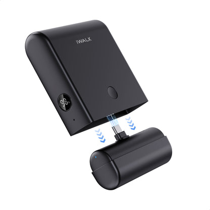 iWALK LinkPod Plus | 13500mAh, PD 20W Fast Charging, USB-C Input/Output, USB-A Output