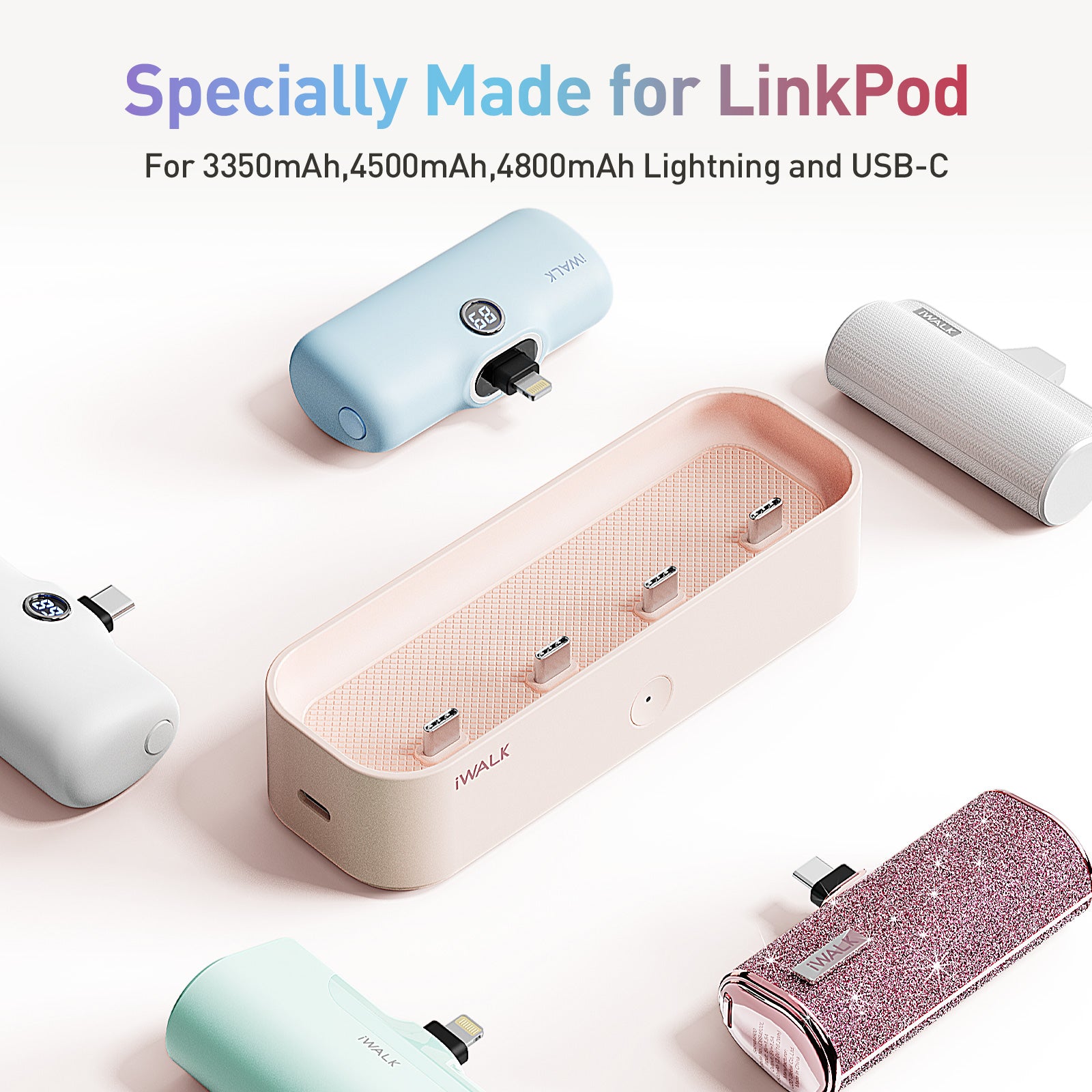 Smartphone Accessories: iWALK LinkPod Lightning Power Bank $28