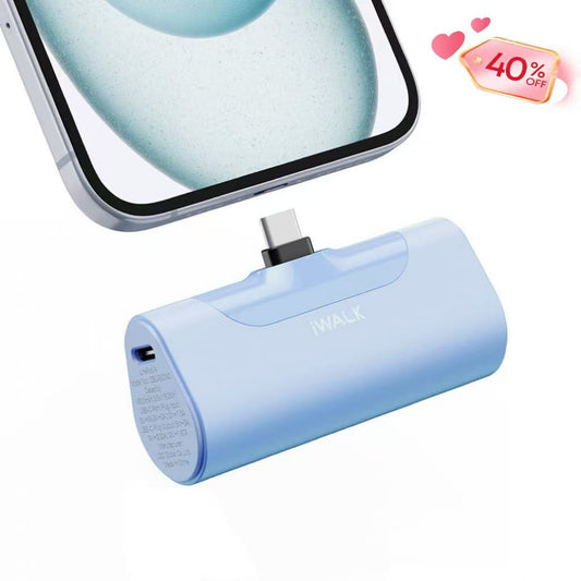 iWALK LinkPod 4 | 4500mAh 20W Portable Charger Built-In USB-C Port