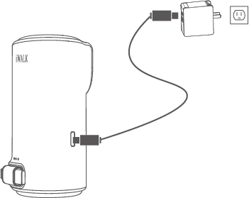 Recharge your LinkPod Reel AC5000