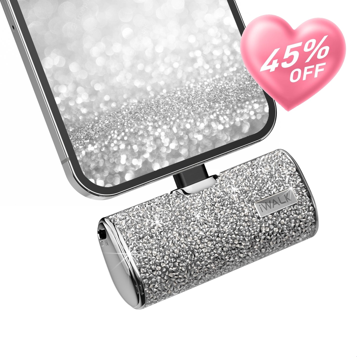 iWALK Secret4500| Diamond Portable Charger for iPhone