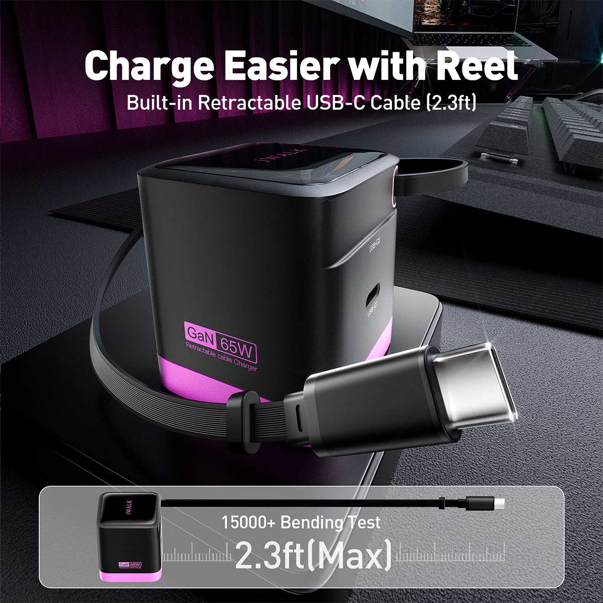 Charge Easier with Reel