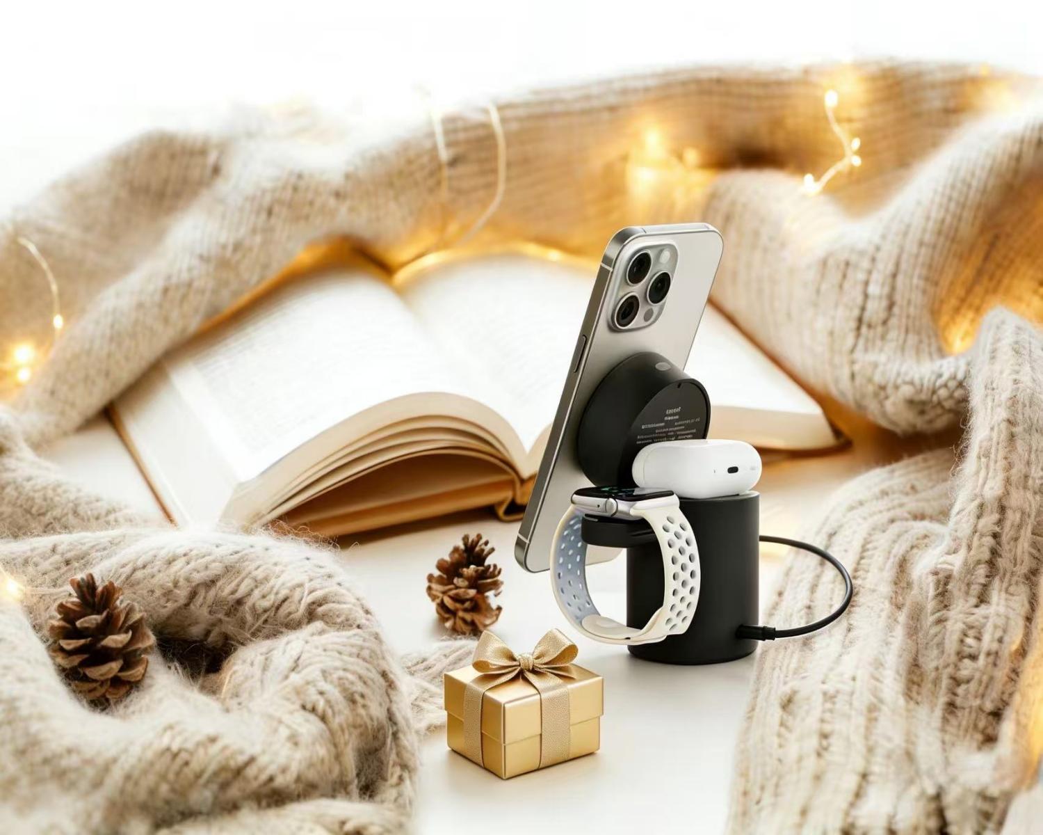 The Charging Dilemma Solved: One Hub for Your iPhone, Watch & AirPods