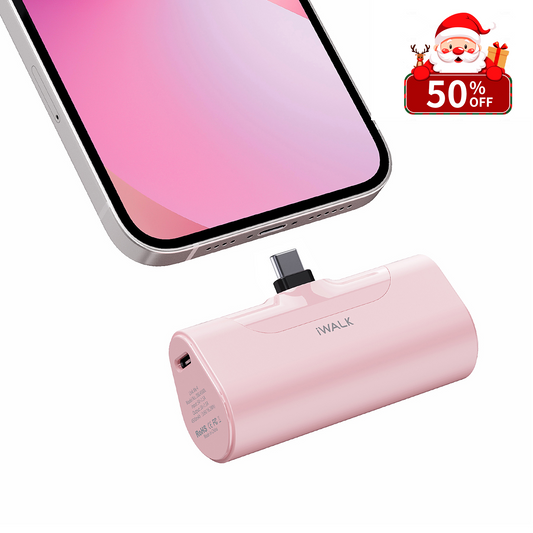 iWALK LinkPod 4 | 4500mAh 20W Portable Charger Built-In USB-C Port