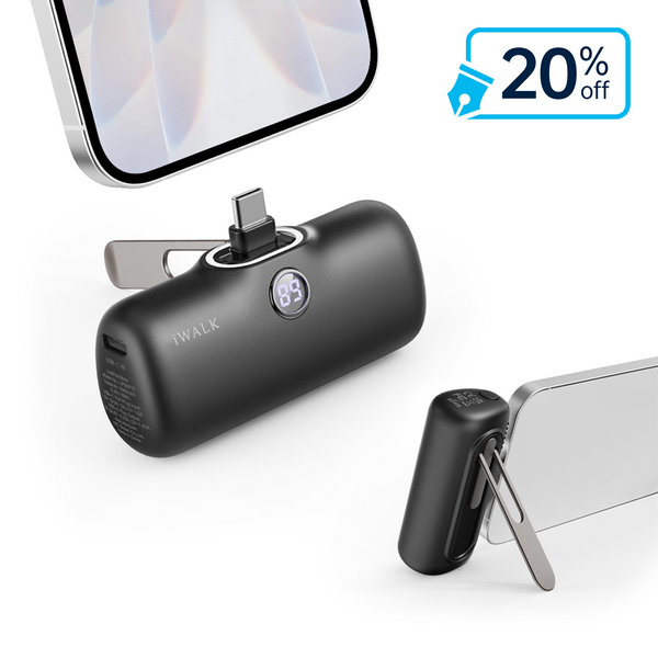 iWALK Cute Portable Charger with Adjustable Stand