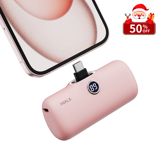 iWALK LinkPod P|5000mAh USB-C Port LED Digital Display Portable Charger