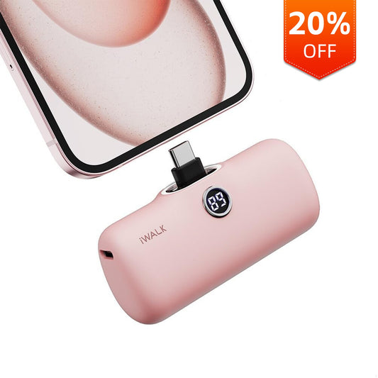 iWALK LinkPod P|5000mAh USB-C Port LED Digital Display Portable Charger