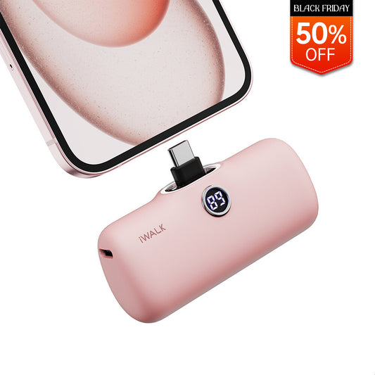 iWALK LinkPod P|5000mAh USB-C Port LED Digital Display Portable Charger