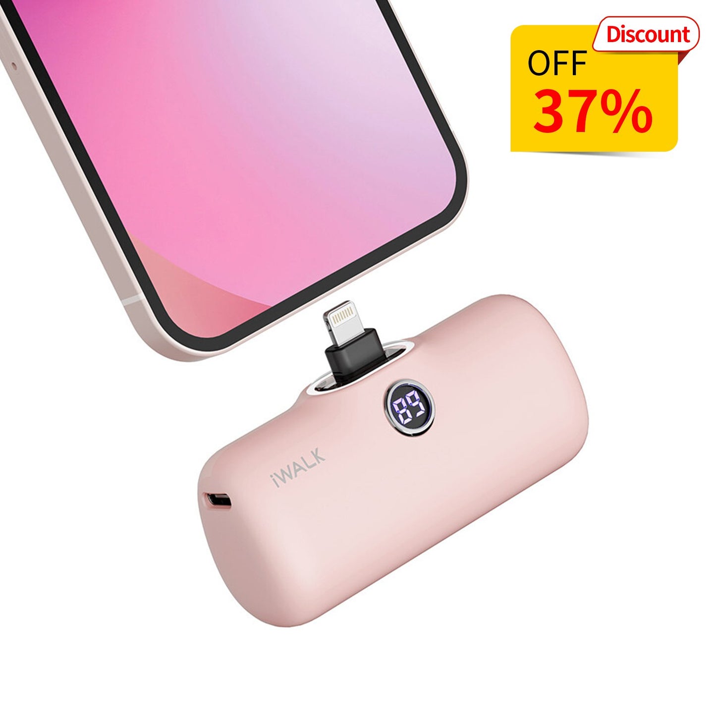 iWALK LinkPod P|5000mAh LED Digital Display Portable Charger