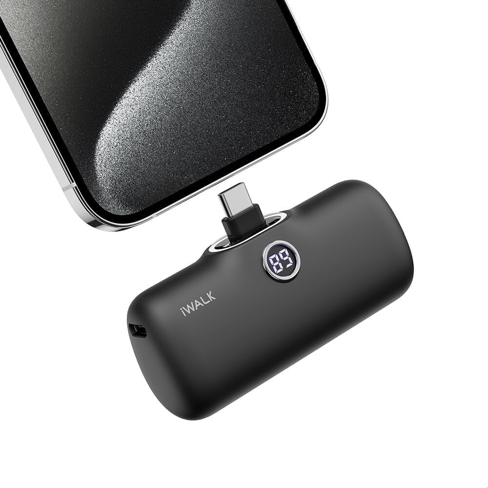 LinkPod P 5000mAh USB C Port LED Digital Display Portable Charger