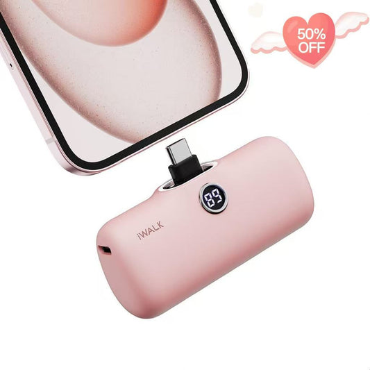 iWALK LinkPod Portable Charger with USB-C and LED Digital Display