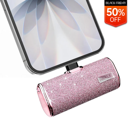 iWALK Secret4500|Diamond Portable Charger Built-In USB-C Port