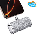 iWALK Upgraded Sparkly Portable Charger 22.5W, 5000mAh Power Bank for iPhone 17/16/15