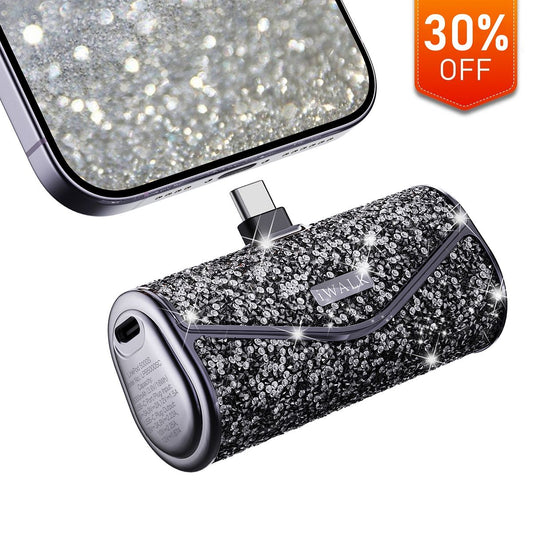 iWALK LinkPod 5000S|22.5W Upgraded Sparkly Diamond Portable Charger