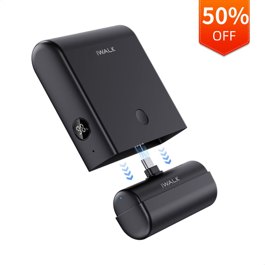 iWALK LinkPod Plus|13500mAh with Charging Case Portable Charger