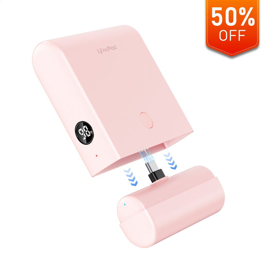 iWALK LinkPod Plus|13500mAh with Charging Case Portable Charger
