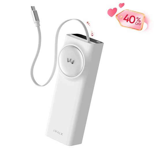 iWALK LinkPod 20000mAh 65W Power Bank with 2.3ft built-in cable