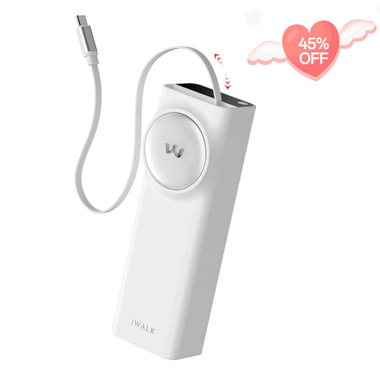 iWALK LinkPod 20000mAh 65W Power Bank with 2.3ft built-in cable for sale