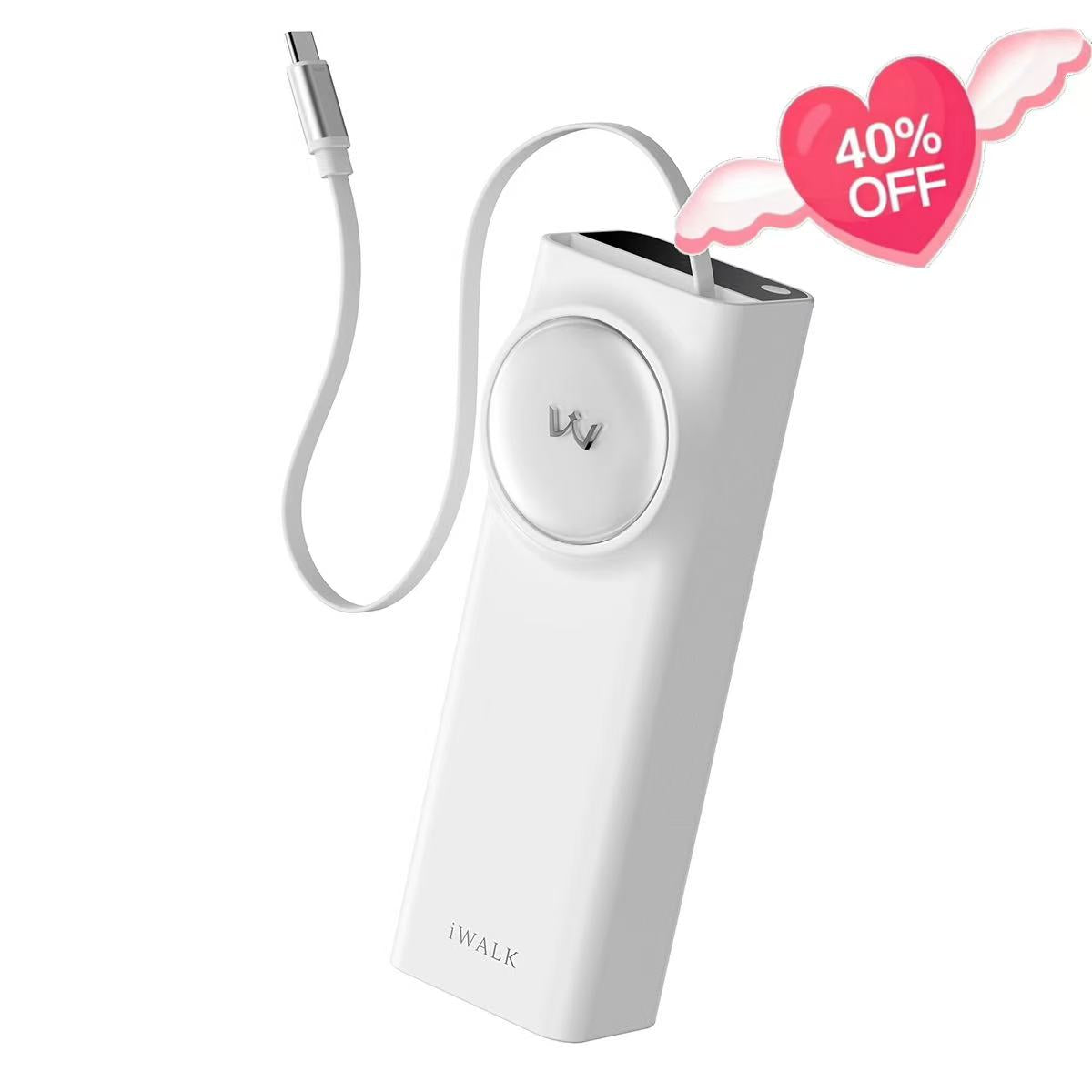 iWALK LinkPod 20000mAh 65W Power Bank with 2.3ft built-in cable