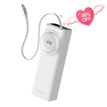 iWALK LinkPod 20000mAh 65W Power Bank with 2.3ft built-in cable