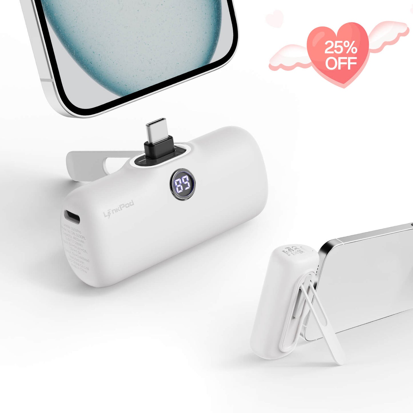 iWALK LinkPod Portable Charger with Adjustable Stand for sale