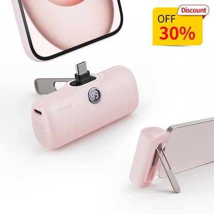 iWALK LinkPod Style|PD 20W Adjustable Stand Portable Charger