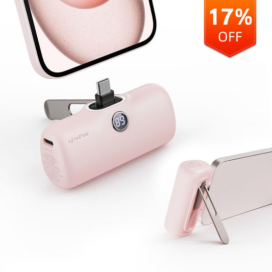 iWALK LinkPod Style|PD 20W Adjustable Stand Portable Charger