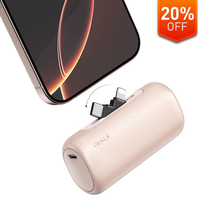 iWALK LinkPod Switch|with 2-in-1 Connector Portable Charger