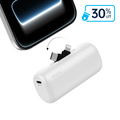 iWALK LinkPod Portable Charger with 2-in-1 Connector switch for iPhone 17/15/15/14/13/12/11 Series