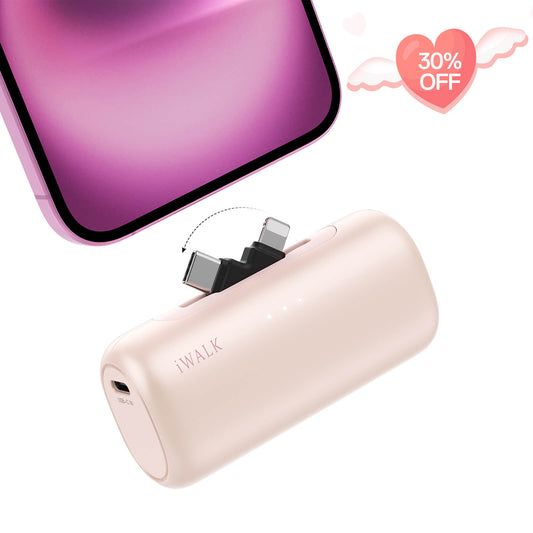 iWALK LinkPod Portable Charger with 2-in-1 Connector switch for sale