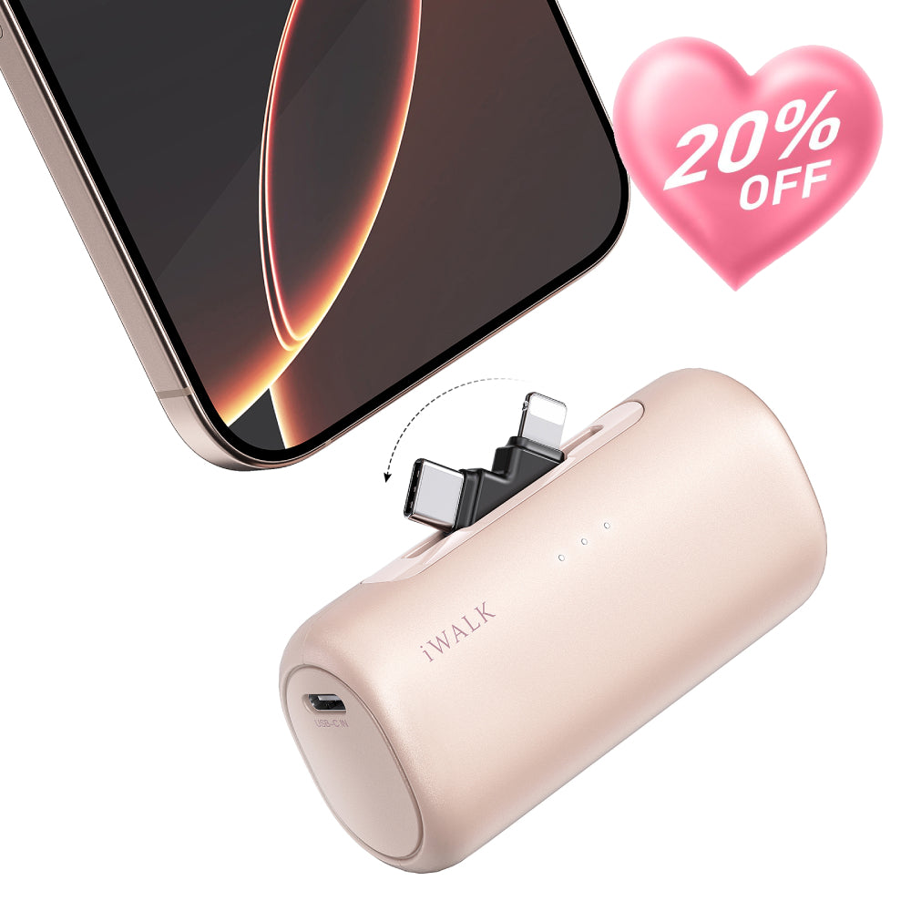 iWALK LinkPod Switch|with 2-in-1 Connector Portable Charger